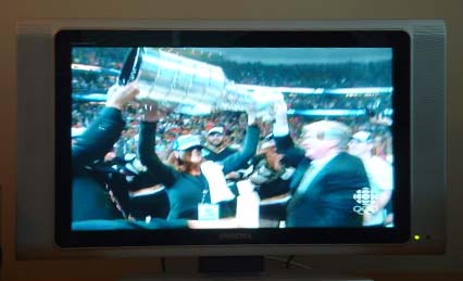 Woman Raises Cup!!!!